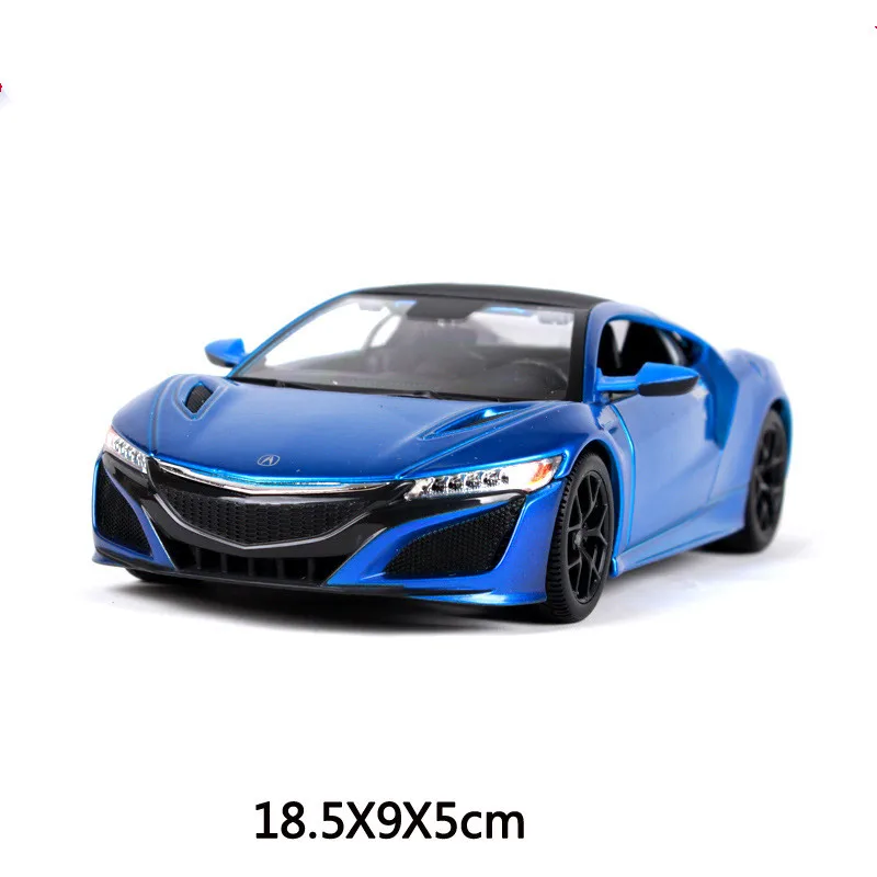 Honda Acura модель автомобиля из сплава моделирование 1:24 металлическая гоночной
