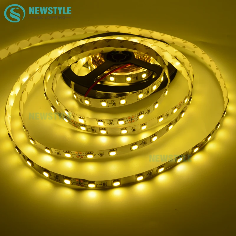 DC24V Светодиодная лента 5050 SMD 5 м 300 светодиодов 60 светодиодов/м белый/теплый
