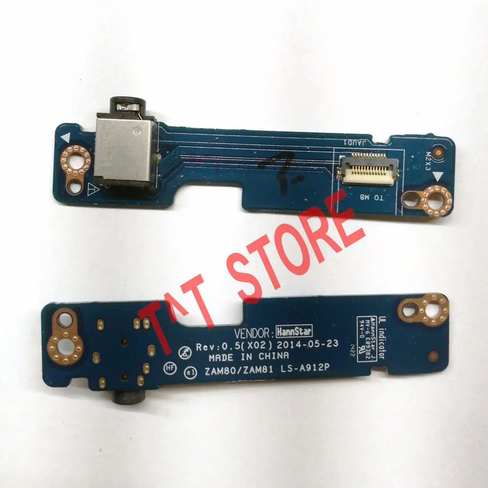 Оригинальный бренд для dell latitude E5550 аудио акустическая плата CN 07J8YF 7J8YF ZAM80 / ZAM81 LS A912P
