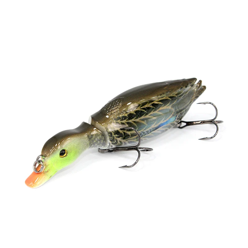 Новая Утка Рыболовная Приманка Topwater Crankbait Swimbait 13 см Реалистичная Лягушка