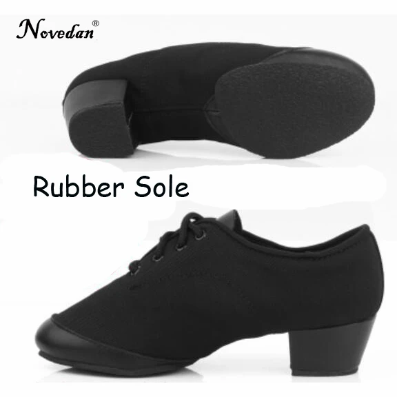 Мужская обувь для латинских бальных танцев мальчиков профессиональная черная