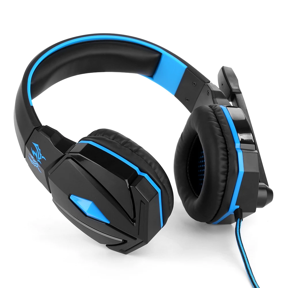 Игровые наушники KOTION G4000 компьютерные стерео светодиодный с глубокими басами для