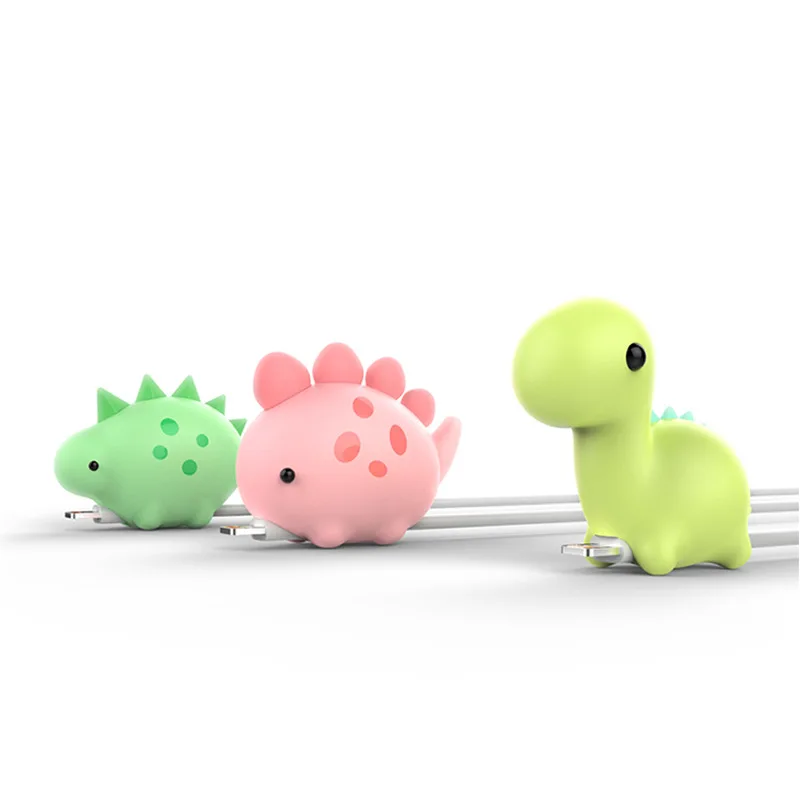 2019 кабель аксессуар укусов животных мультфильм USB для зарядки и переноса данный