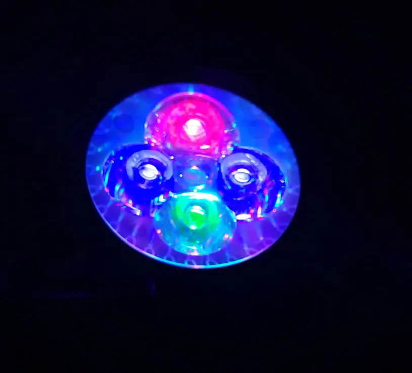 2uv1blue1red1green Настраиваемая светодиодная подсветка для растений с E27 держателем лампы гусиная шея с зажимом свет аквариума лампа для морской коралловый риф водорослей рыб растений - Испускаемый цвет: 2uv1blue1red1green