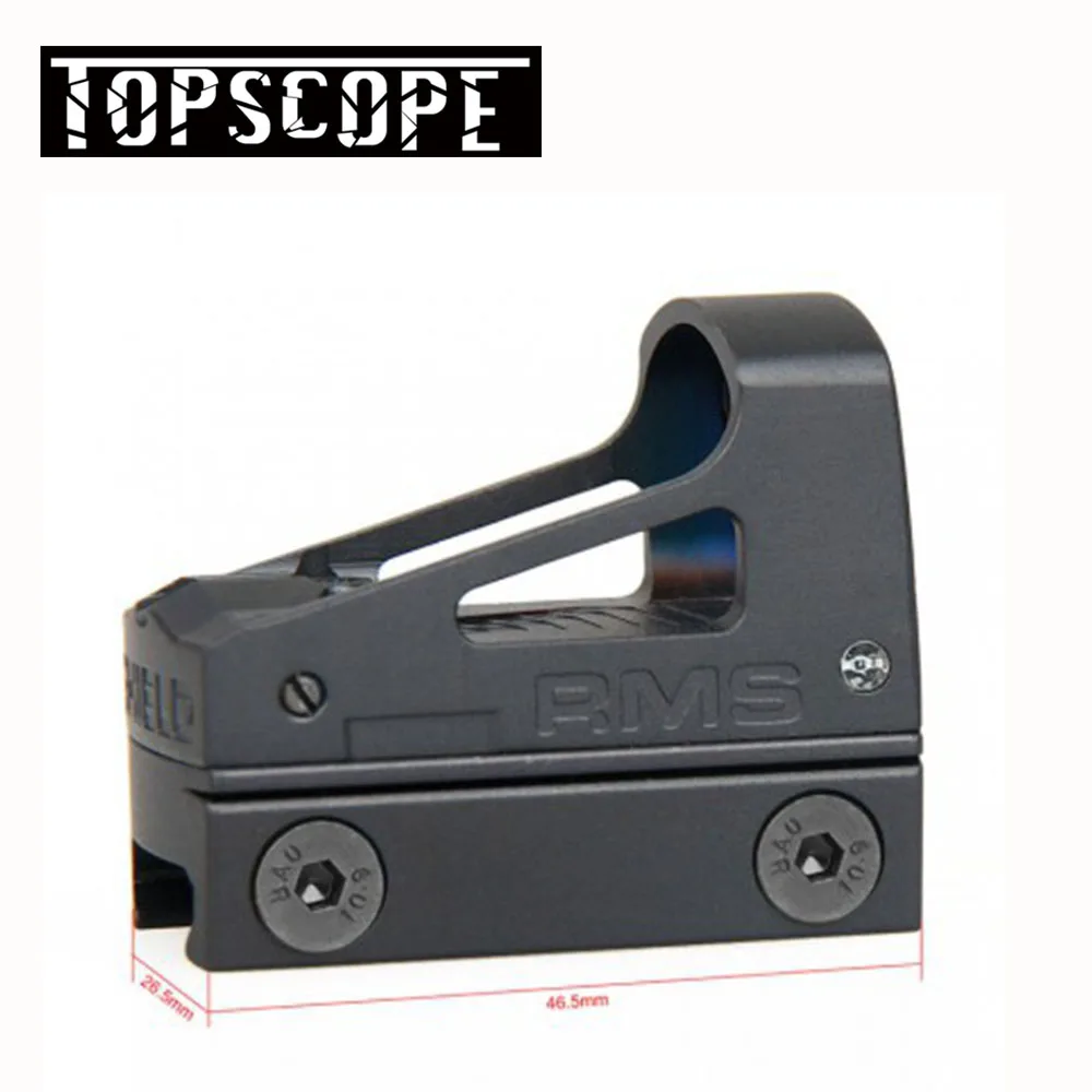 Охотничьи прицелы RMS Reflex Mini Red Dot Sight с подъемным креплением для страйкбольного
