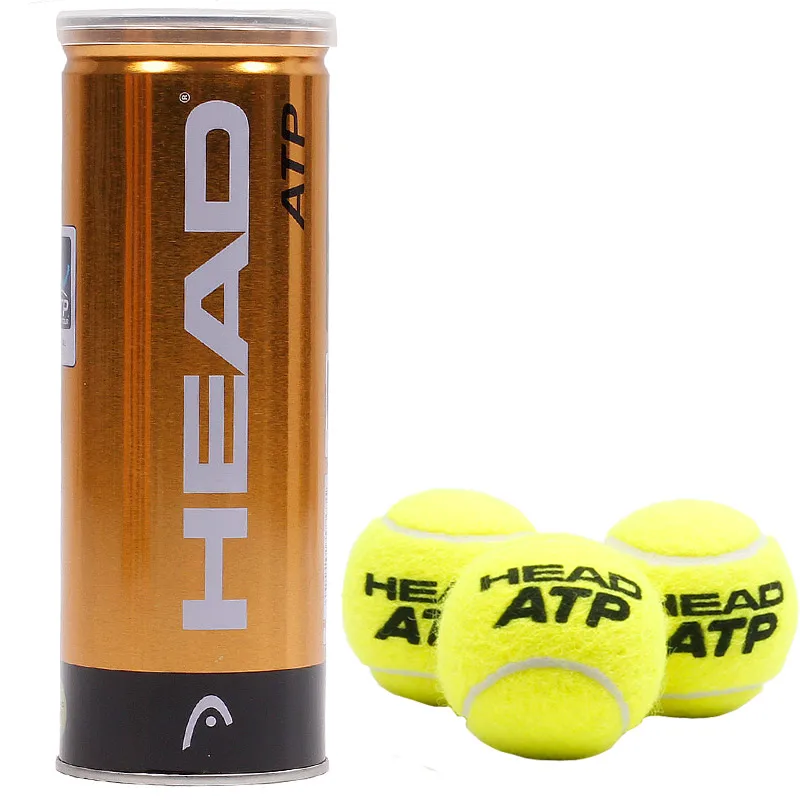 Оригинальный мяч Head ATP 3 шт./трубка для Кубка Дэвиса теннисные мячи Официальный