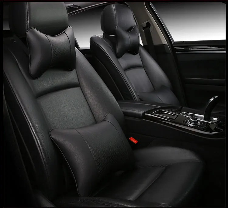 

Новинка, подголовник для автомобиля из искусственной кожи, льняной подголовник для шеи, подушка для автомобильного сиденья vehienlar, клетчатая...