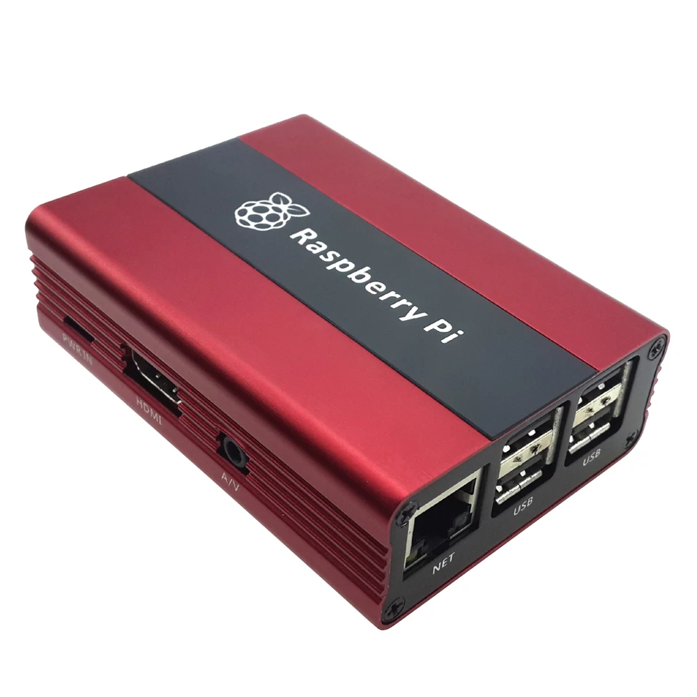 Raspberry Pi 3 B+ Aluminum Case Shell With Heatsinks Compatible with 2/B+(Red) | Компьютеры и офис