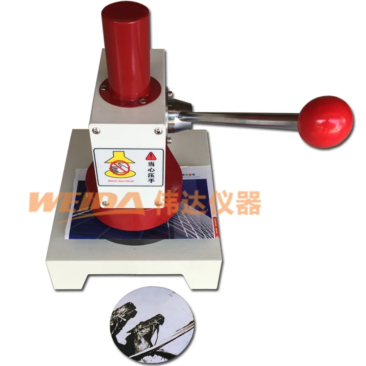 

Quantitative sampler table paper weight sampler 100 square centimeter paper cutter disc sampler