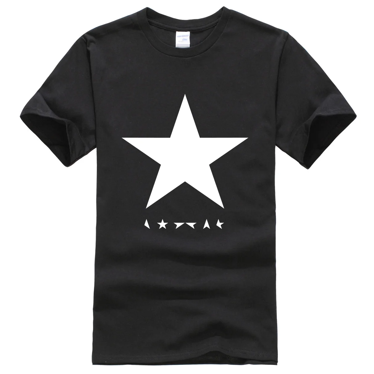 Хит лета 2019 мужские футболки Дэвида Боуи герои черная звезда логотип модная