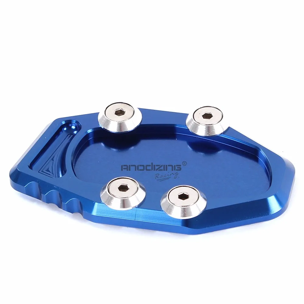 CNC алюминиевая мотоциклетная боковая подставка для увеличения пластины подставки расширение для YAMAHA R3