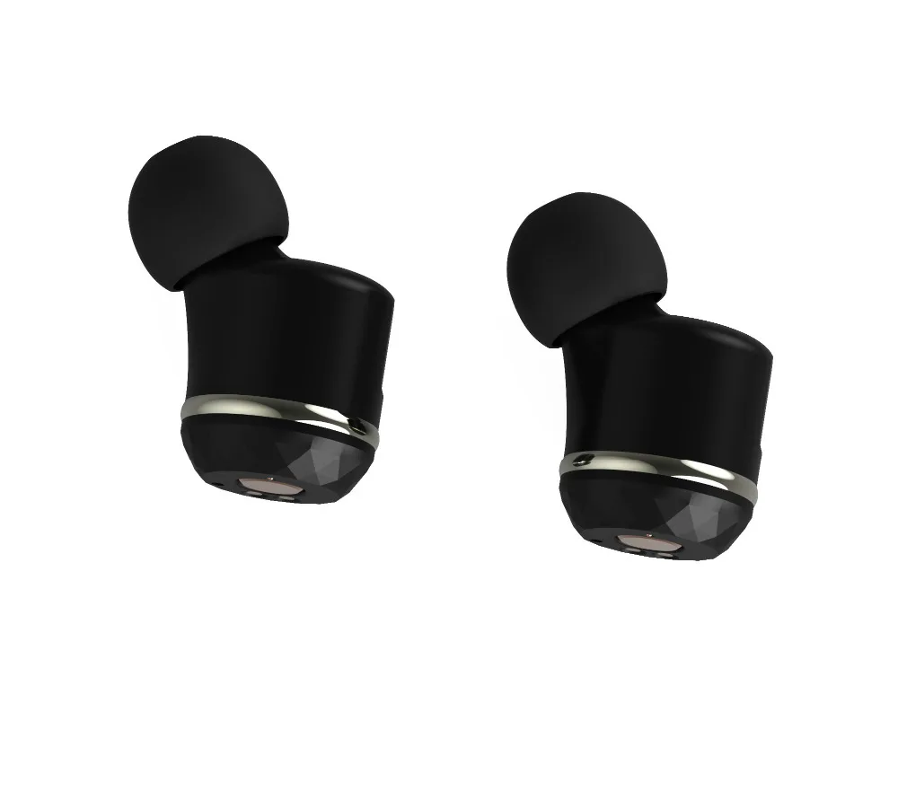 Беспроводной наушники Bluetooth True Музыка короче зарядки больше в режиме ожидания 10 м