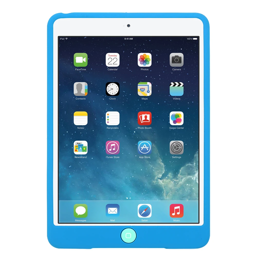 GOOJODOQ для iPad Air 2 1 чехол детей студентов безопасный силиконовый мягкий защитный Apple