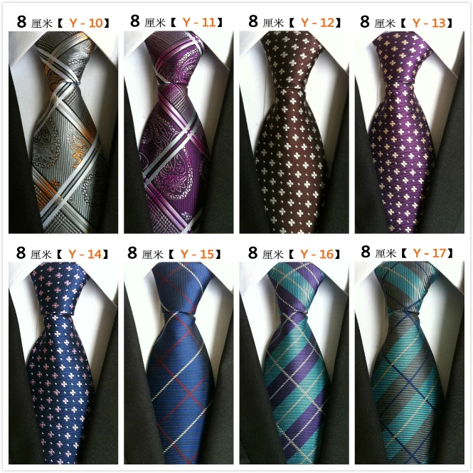 Мода 2017 г. Для Мужчин's Галстуки 8 см для Костюмы Пейсли Средства ухода за кожей