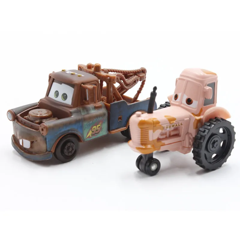 Disney Pixar тачки Мэтр и тратер обманка масштаб 1:55 Литые металлические модели милые