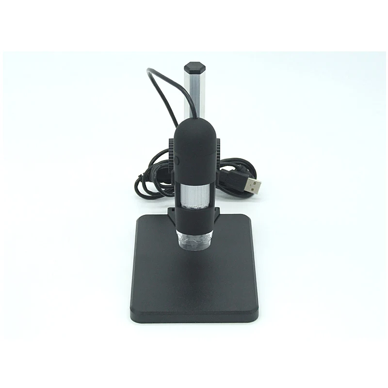 1-50x 200X USB цифровой микроскоп + держатель 8-LED эндоскоп с измерительным программным