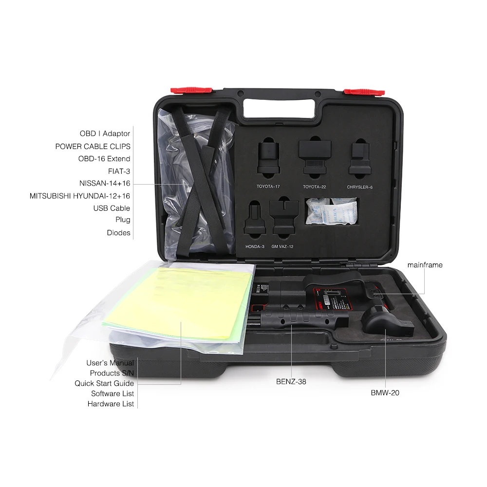 Диагностический сканер LAUNCH X431 Pro Mini Full Systems Wi Fi/Bluetooth|Анализатор двигателя| |