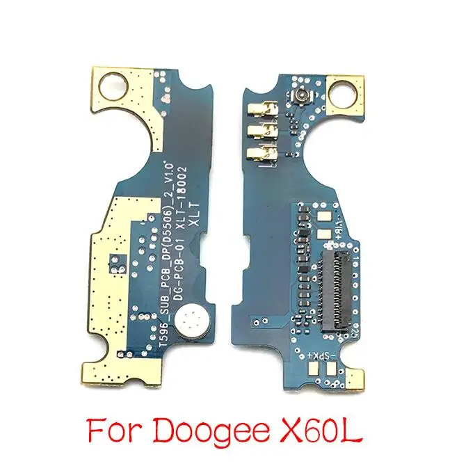 X60L Usb порт зарядки док-станция зарядное устройство разъем платы гибкий кабель для Doogee DG280 F5 S60 X10 X20 X30 X60L Y8 F7 Pro Mix 2 части - Цвет: X60L