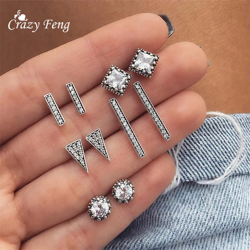 Crazy Feng, огромные женские серьги-кольца, модные, бохо, блестящие, Кристальные, большие, круглые, вечерние, ювелирные изделия, Brincos, лучший подарок