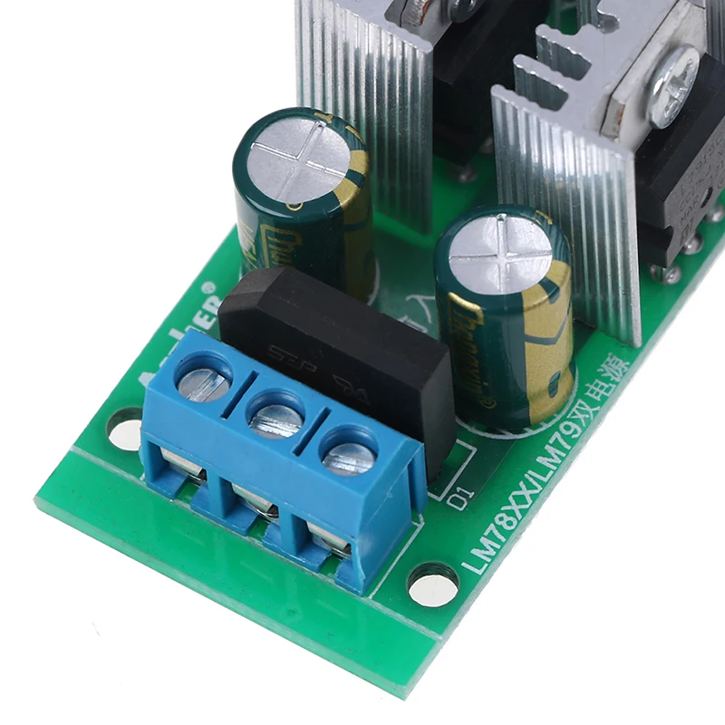 DC 18~ 35V LM7815+ LM7915+-15 V двойной регулятор напряжения выпрямитель мост модуль питания