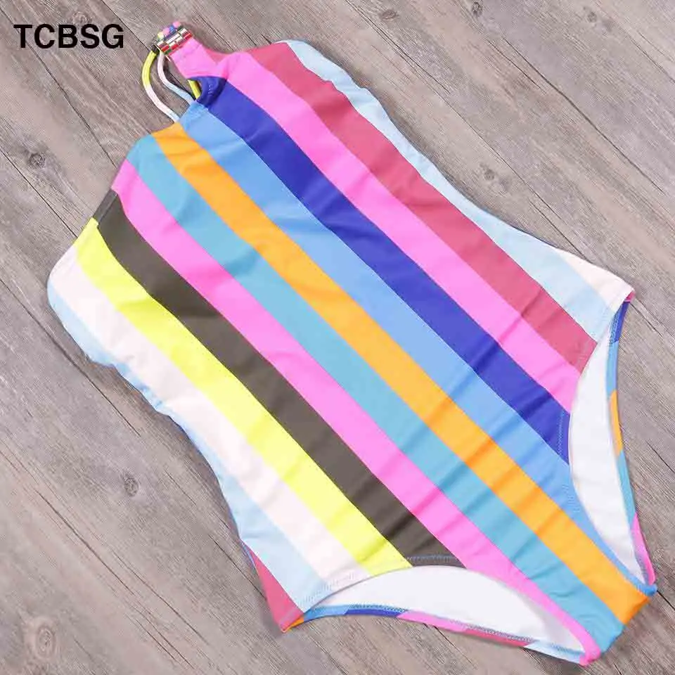 TCBSG Женский цельный купальник сексуальный с открытой спиной женский купальный