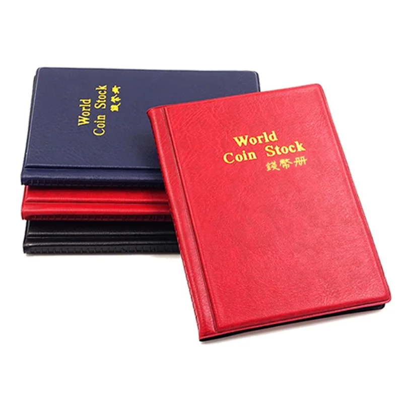 10 страниц 120 альбом с карманами для монет Коллекция Книга Мини Монета Альбом