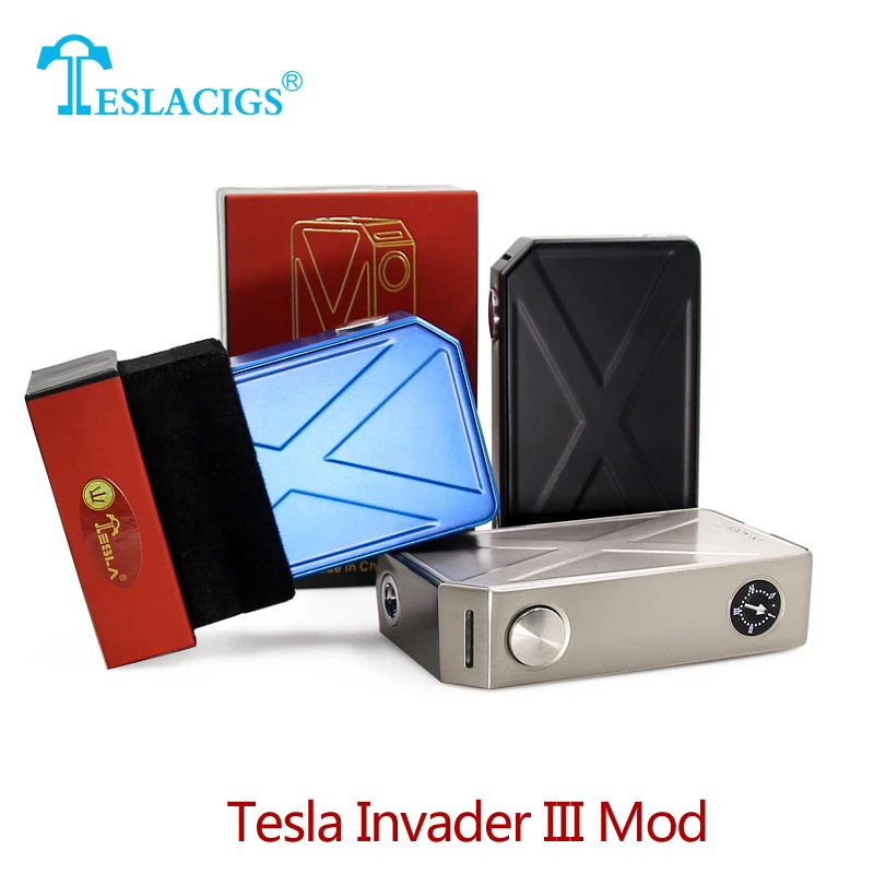 Оригинальный мод teslacigs Tesla Invader 3 III 240 Вт бокс vape для электронной сигареты 510 с