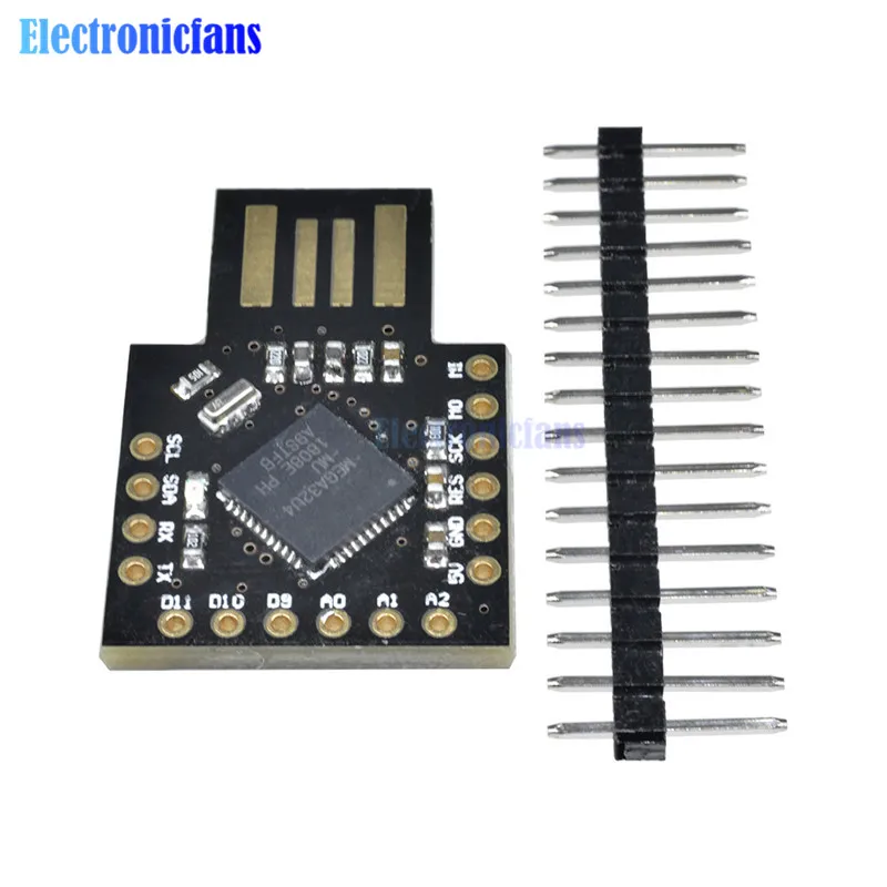 Pro Micro Beetle Keyboard BadUSB ATMEGA32U4 мини-макетная плата расширения Модуль 16 МГц DC 5 В для Arduino с контактом