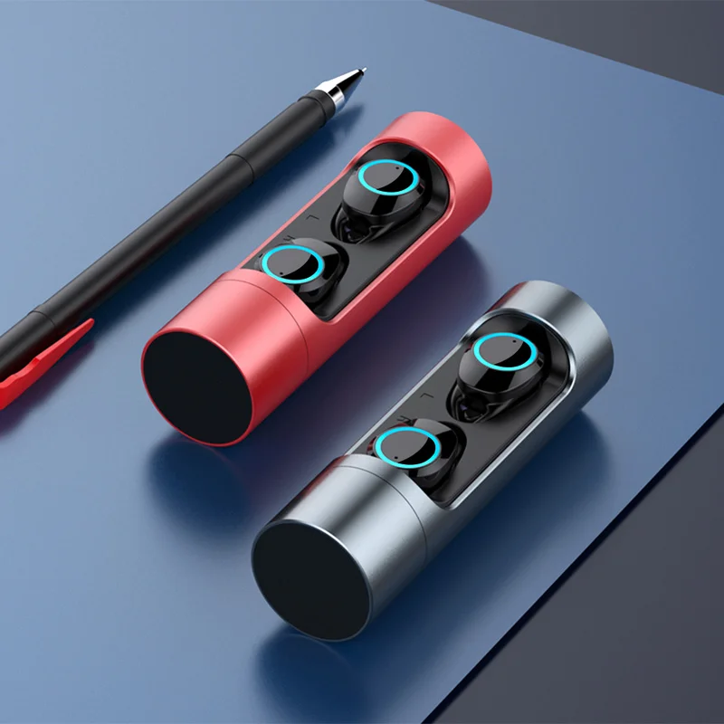 Беспроводные наушники с глубокими басами Bluetooth 5 0 водонепроницаемые зарядным