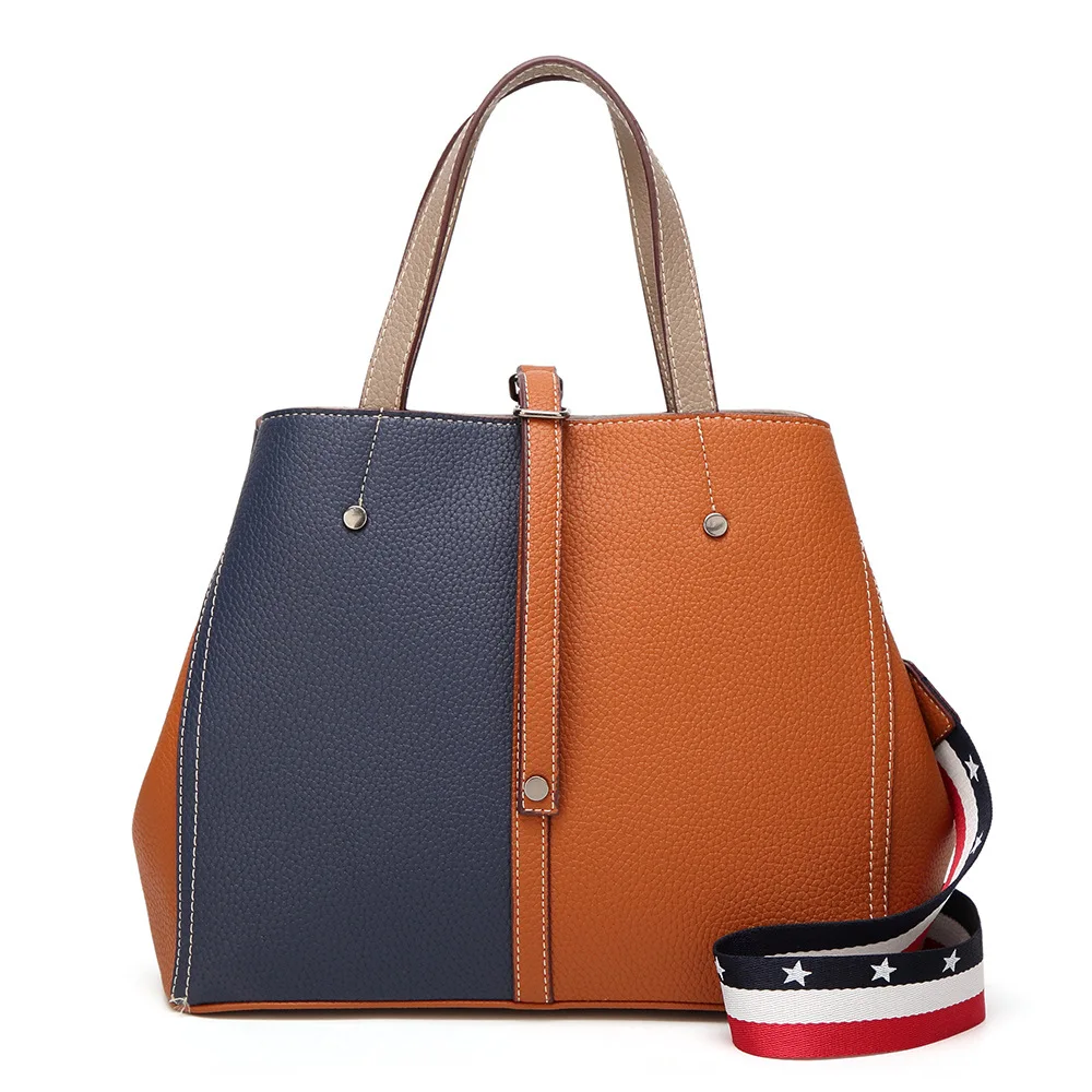 2018 Новых Прибытия Микки Кен Ведро Pu Totes Сумки и Crossbody Полиэстер Два Женская Мода
