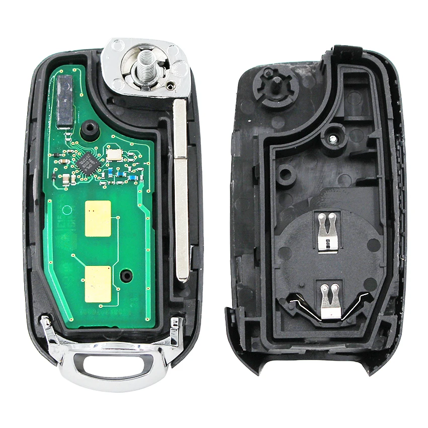 Folding flip Remote Key 4 button 433MHz with 4A chip For Fiat Egea Tipo 500X uncut SIP22 blade | Автомобили и мотоциклы