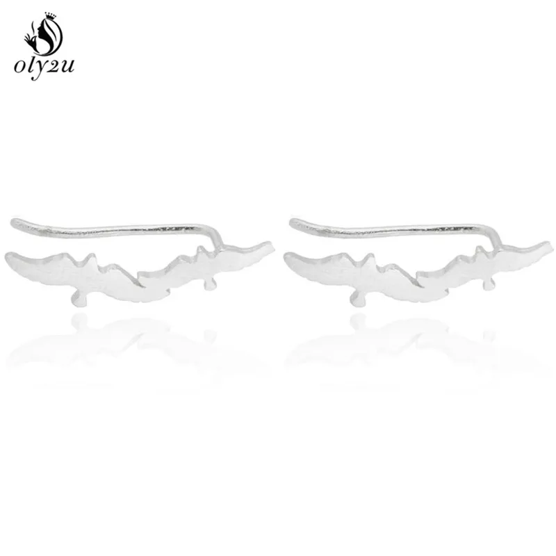 Oly2u Bijoux корейские птицы дешевые брифы золотые уши Женские серьги ухо ED278 |