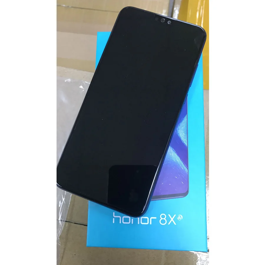HUAWEI HONOR 8X смартфон с 6 5 дюймовым дисплеем восьмиядерным процессором ОЗУ 4 Гб ПЗУ 64