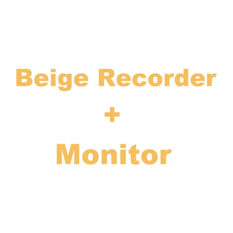 Beige and Monitor Liandlee Автомобильная дорожная запись WiFi DVR Dash камера для вождения видео рекордер для Citroen DS6 DS 6 - Название цвета: Beige and Monitor