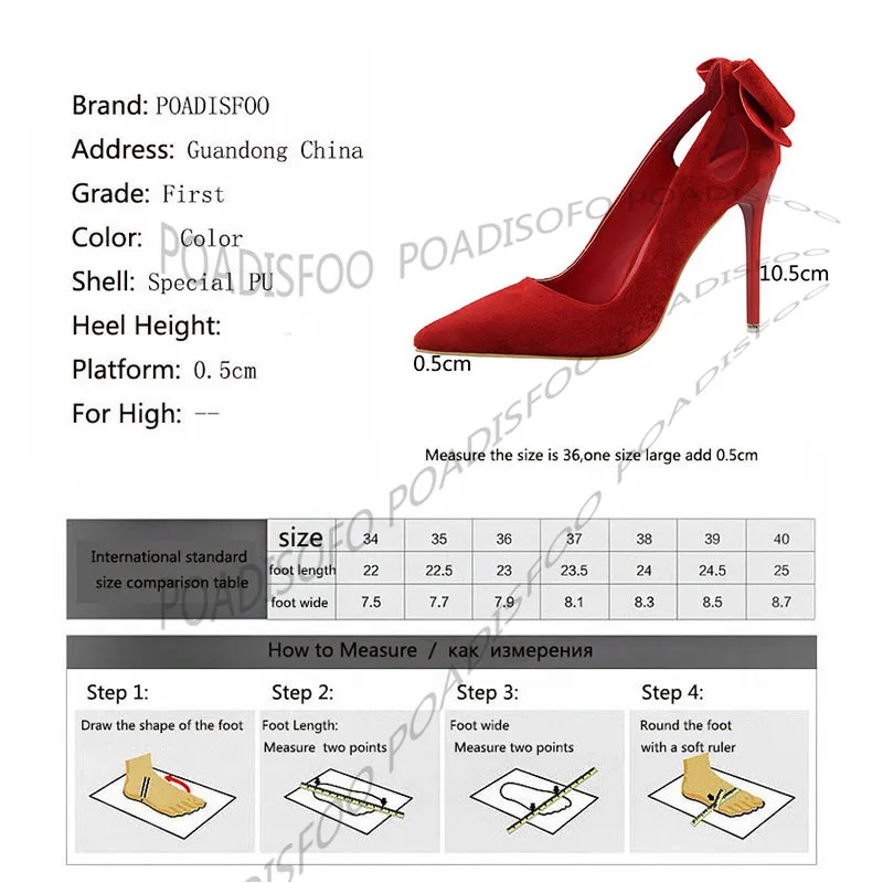 Ltart/; женские туфли-лодочки; туфли на высоком каблуке; замшевые туфли с закрытым острым носком и бантом; женские свадебные вечерние туфли без застежки PSDS-3168-1