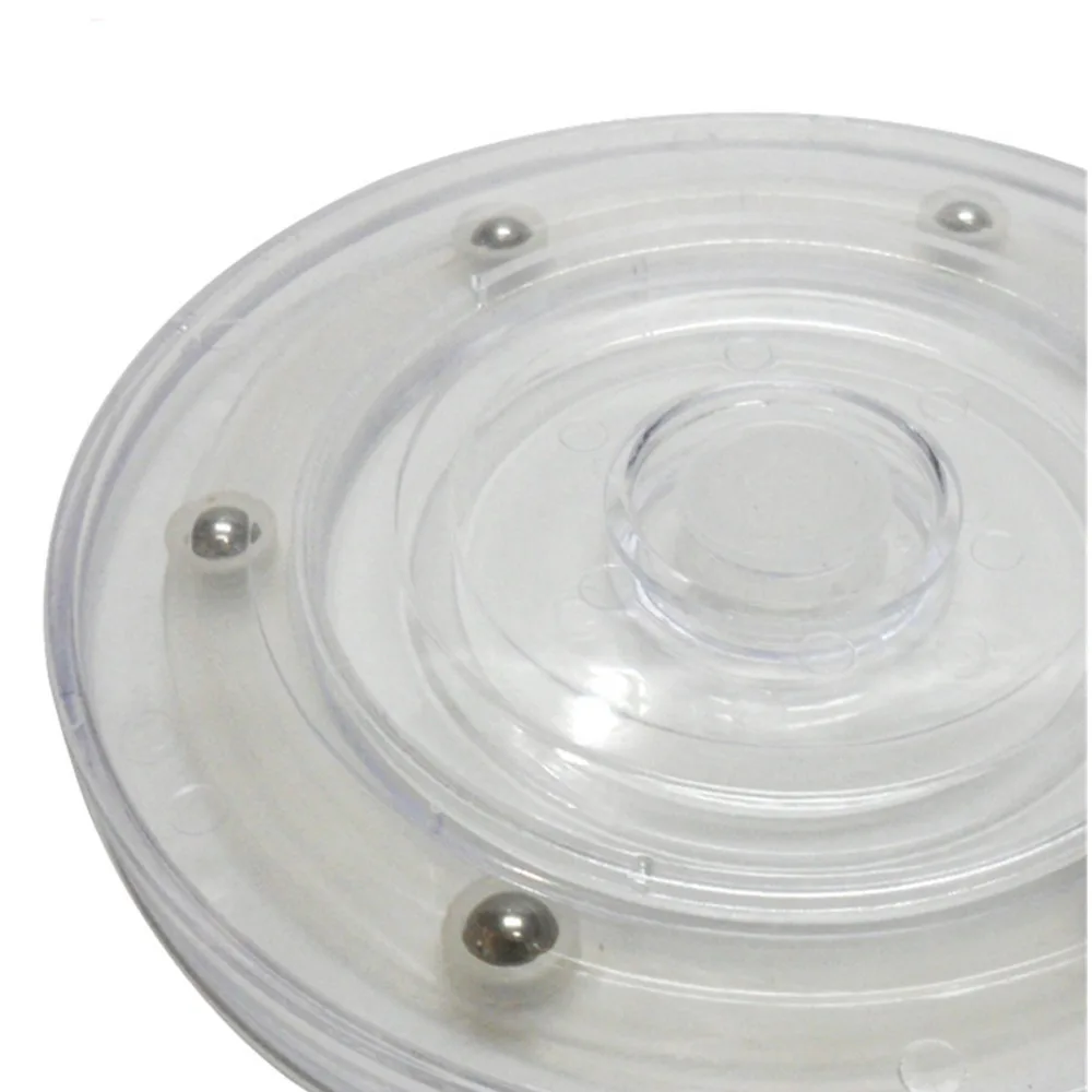 Пластиковое ручное колесо 30 см прозрачное акриловое вращающееся аксессуары для