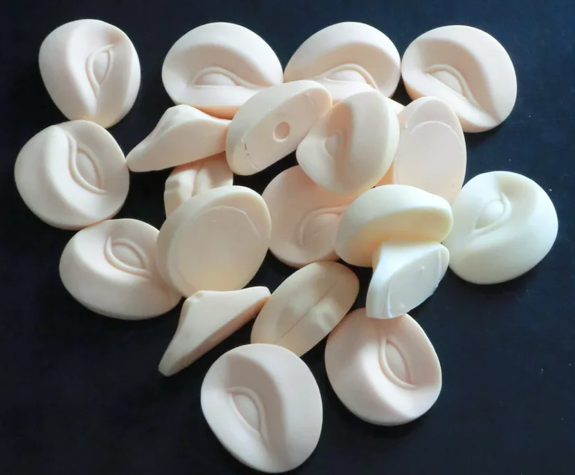 20 комплектов татуажа Перманентный макияж бровей губ тренировка 3D кожи замена 2