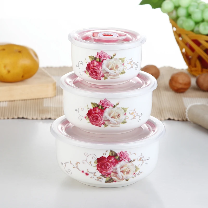 3 шт./лот маленький + Средний большой Ланч бокс с уплотненной крышкой комплект