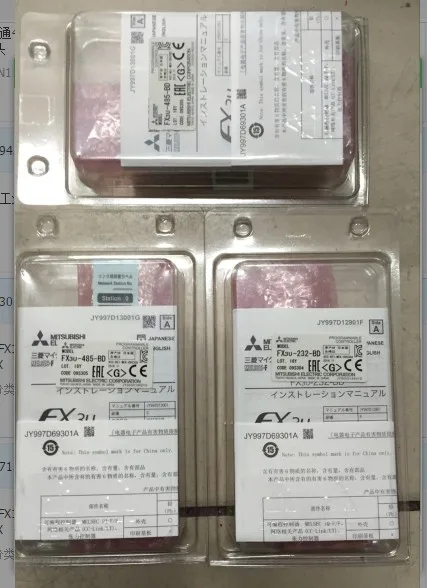 Новый оригинальный FX3U FX3G 485-BD FX2N-485BD RS485 RS232 RS422 CNV-BD Интерфейсная плата для MITSUBISHI PLC |