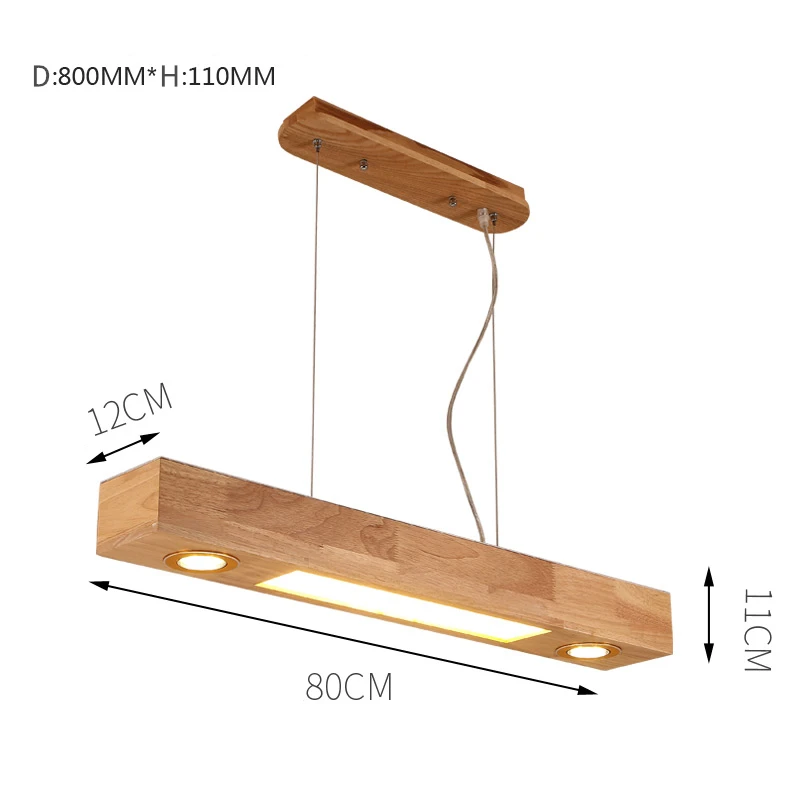 TRAZOS подвесные лампы для офиса деревянные и встроенные теплые белые светильники
