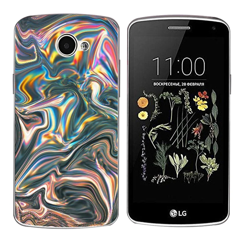 Чехол для LG K5 Мягкий силиконовый чехол LTE X220 X220DS K 5 с принтом млекопитающих k5 0