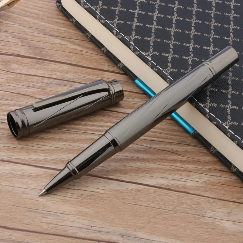 METAL ball point pen SCHOOL GIFT Gun black Rollerball Business Office Supplies Writing | Канцтовары для офиса и дома