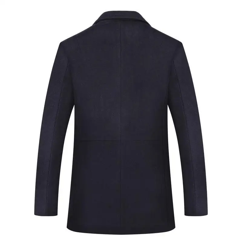 Большие размеры 8XL мужские кашемировое пальто на зиму Куртка мужская manteau homme