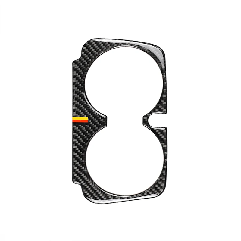 Black Water Cup Stand Holder Sticker For Mercedes Benz New C/E Class W205 C180 C200 Decorative Sticker
