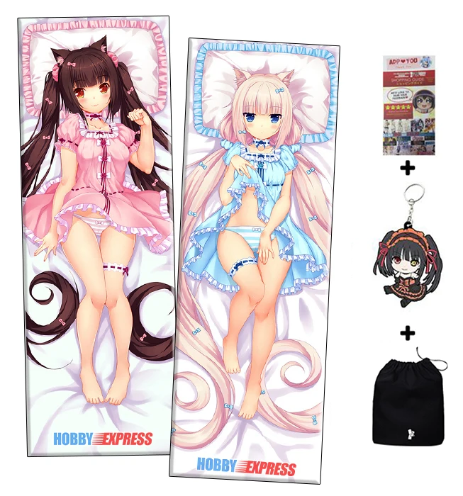 Хобби Express Nekopara Chocola ванили Dakimakura японский обниматься тела Чехол ADP17035 A|body pillow
