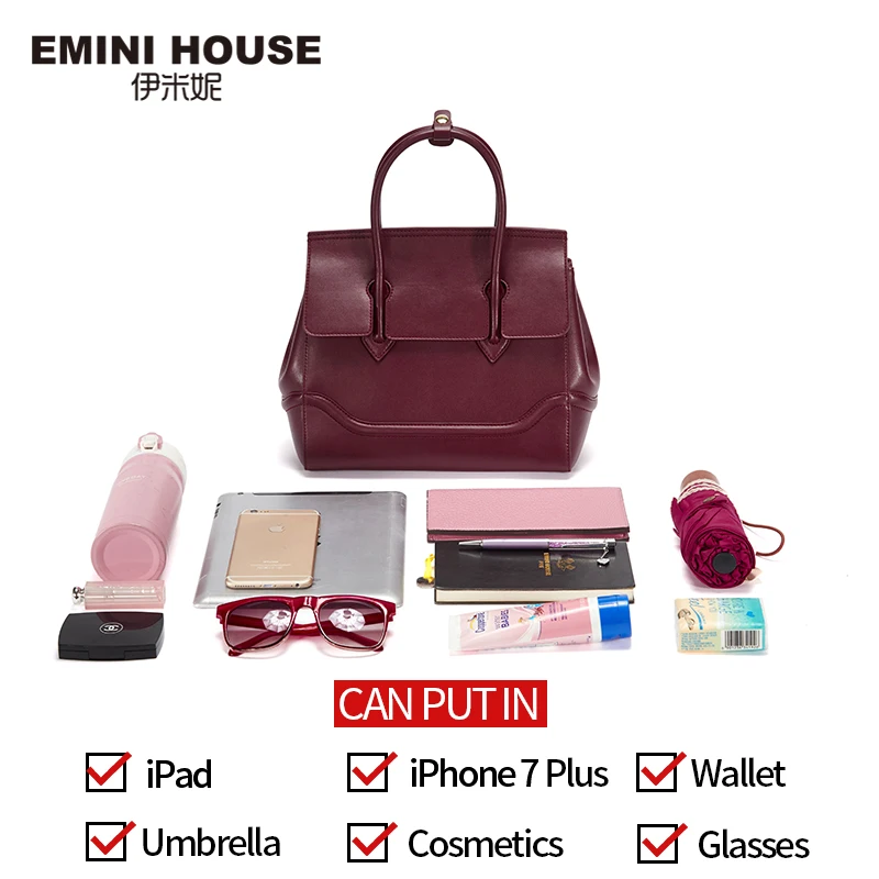 EMINI HOUSE модный из кусочков кожи роскошные сумки женские дизайнерские