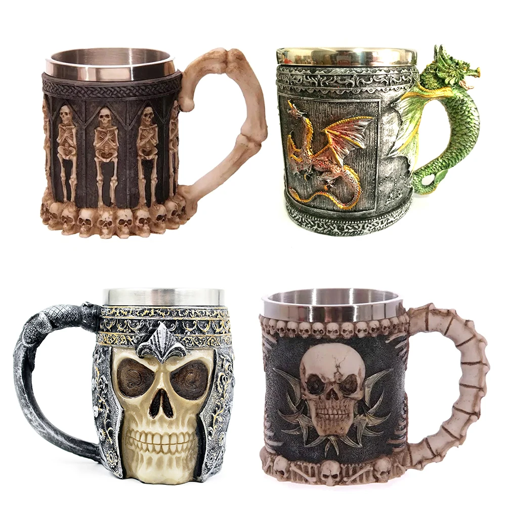 Кружки с двойными стенками из нержавеющей стали 6 видов | Дом и сад