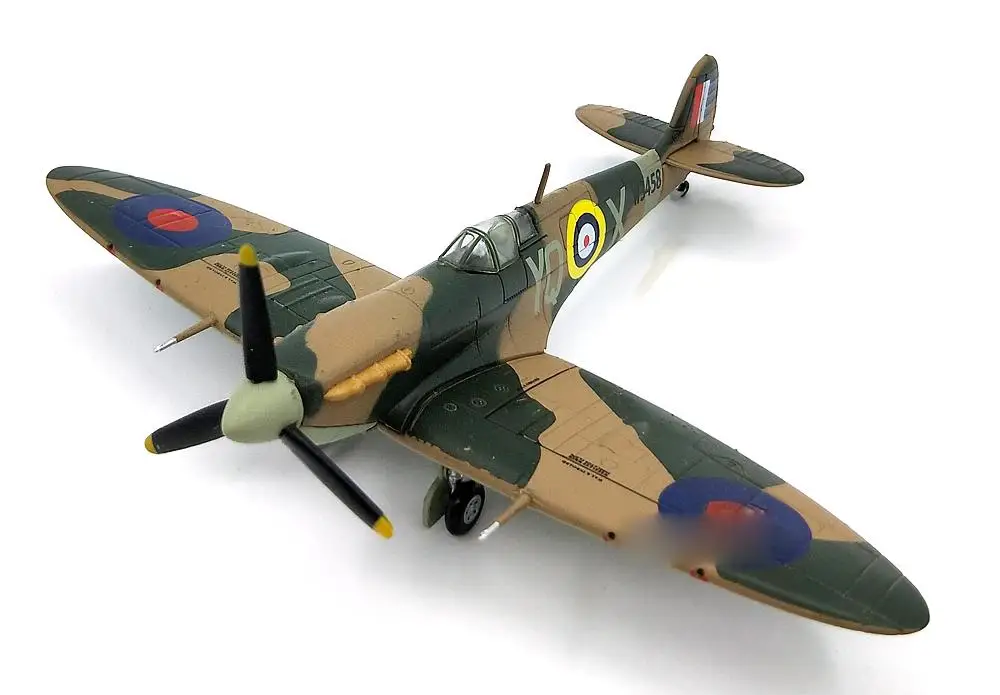 WWII UK 1941 Supermarine Spitfire Mk Vb 1/72 модель самолета для литья под давлением |