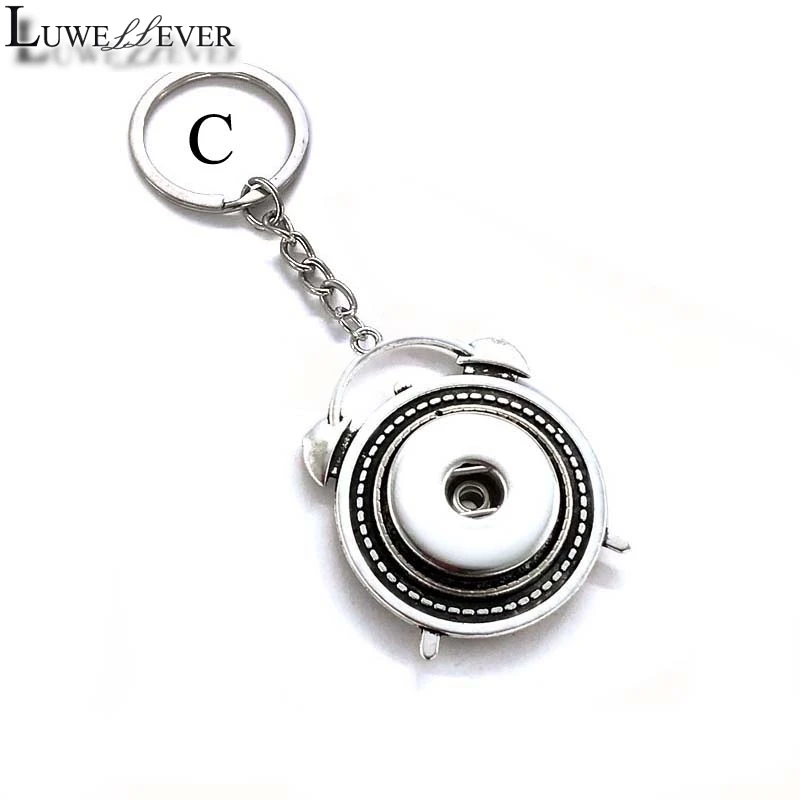 Популярный сменный Топ 030 модный металлический брелок для ключей подходит 18 мм