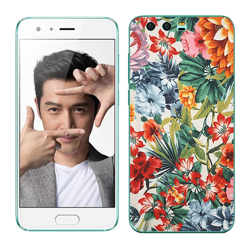 Силиконовый чехол для телефона Huawei Honor 9 Honor9 5 15 дюйма прозрачный мягкий из ТПУ